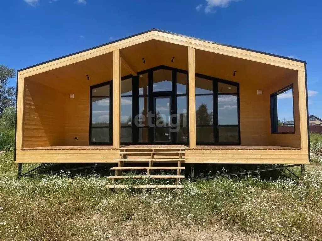 Дом в Калужская область, Совхоз Боровский с/пос, д. Тимашово  (70 м) - Фото 1