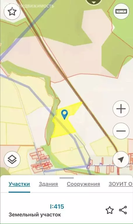 Участок в Скребловское сельское поселение, деревня Заречье (710.34 м) - Фото 1