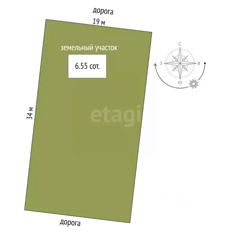 Участок в Тюменская область, Нижнетавдинский муниципальный округ, ... - Фото 2