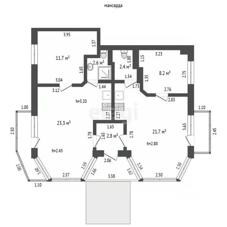 Офис в Крым, Ялта ул. Пушкинская, 13А (150 м) - Фото 1