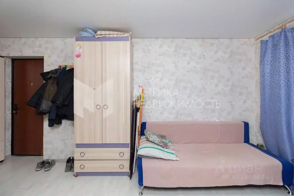 Студия Тюменская область, Тюмень Волгоградская ул., 70 (16.2 м) - Фото 1