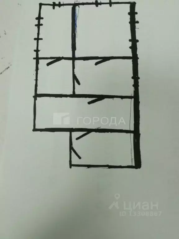 Дом в Кемеровская область, Новокузнецк Озерная ул., 21 (41 м) - Фото 2