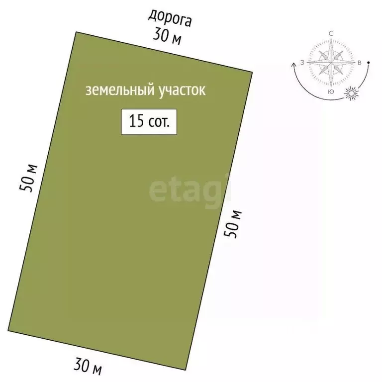 Участок в Мордовия, Кочкуровский район, с. Булгаково  (15.0 сот.) - Фото 1