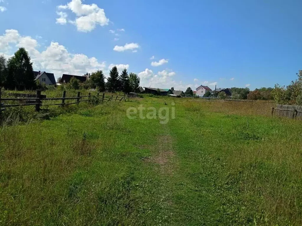 Участок в Томская область, Томский район, с. Кафтанчиково Стадионная ... - Фото 1