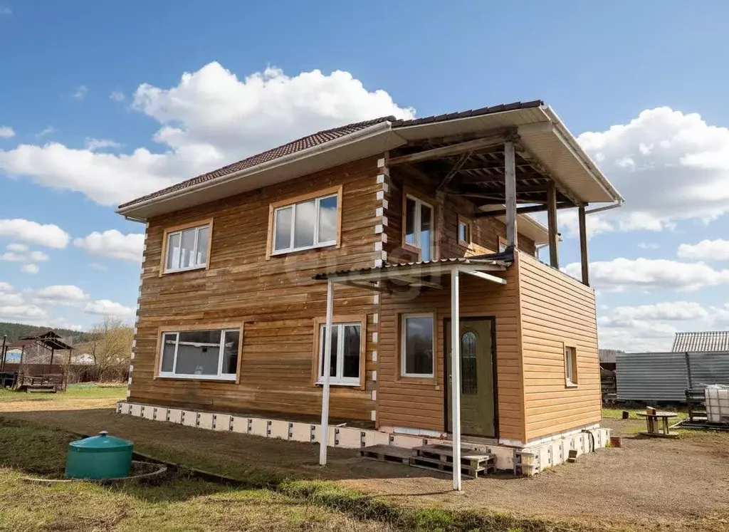 Дом в Красноярский край, Красноярск городской округ, пос. Элита ул. ... - Фото 1