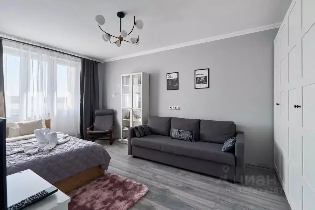 1-к кв. Москва Внуковское поселение, ул. Бориса Пастернака, 29к2 (35.0 ... - Фото 2