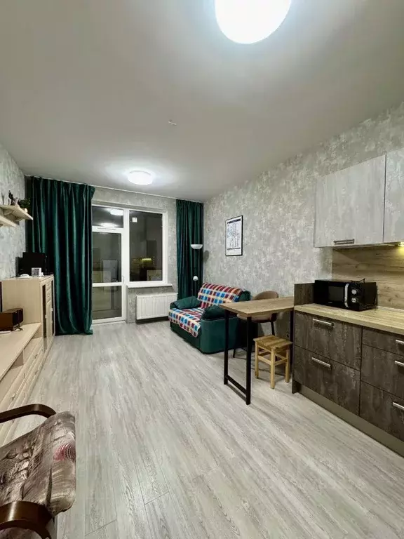 Студия Санкт-Петербург пос. Шушары, Школьная ул., 15 (25.0 м) - Фото 1