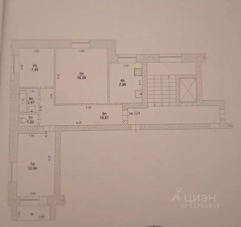 3-к кв. Ульяновская область, Ульяновск ул. Димитрова, 2 (60.2 м) - Фото 2