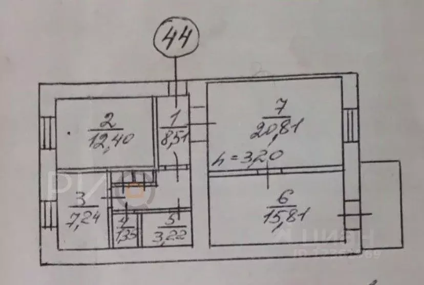 3-к кв. Севастополь ул. Ленина, 33 (70.0 м) - Фото 2