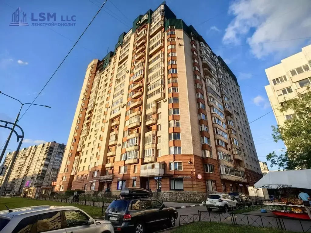 3-к кв. Санкт-Петербург просп. Наставников, 19 (83.3 м) - Фото 1