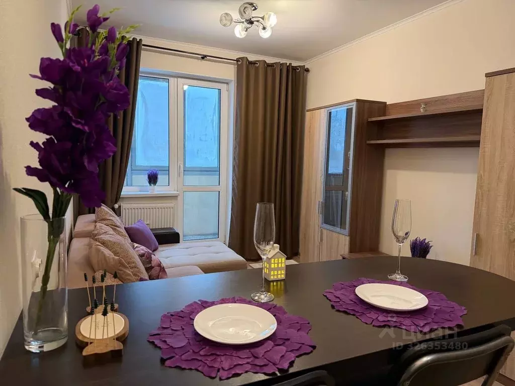 Студия Ленинградская область, Мурино Всеволожский район, аллея ... - Фото 1