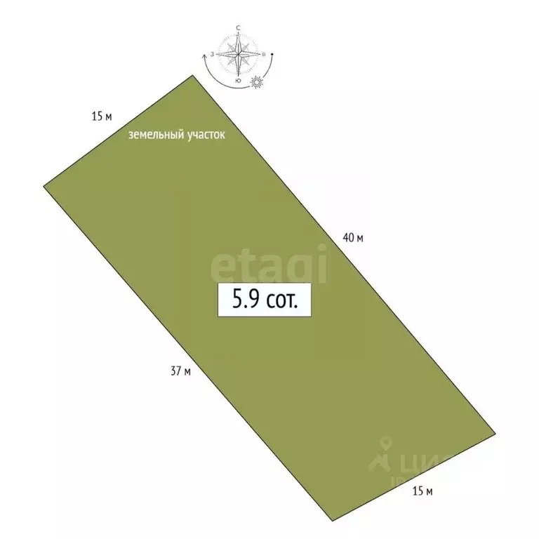 Участок в Алтай, Горно-Алтайск  (5.9 сот.) - Фото 2