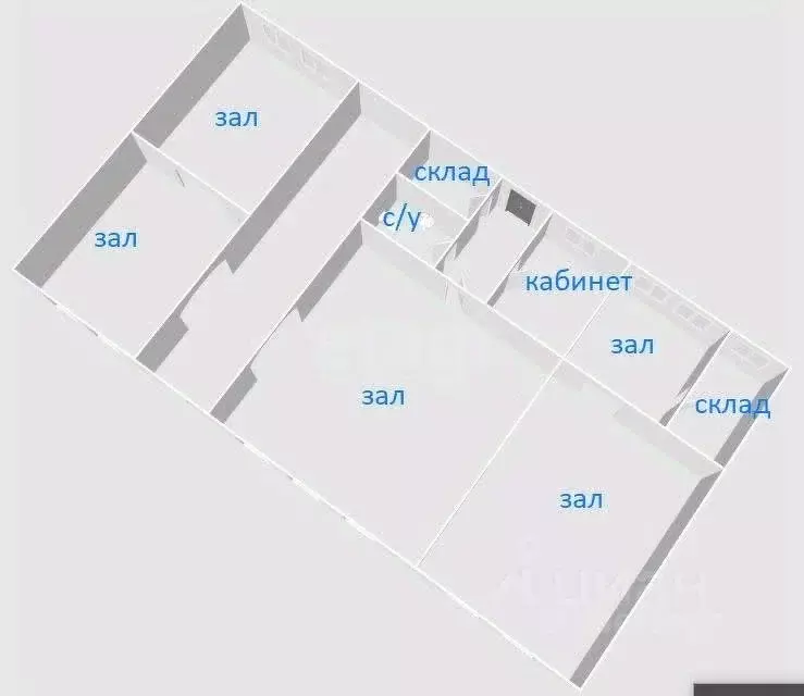 Торговая площадь в Сахалинская область, Холмск ул. Победы, 2 (232 м) - Фото 1