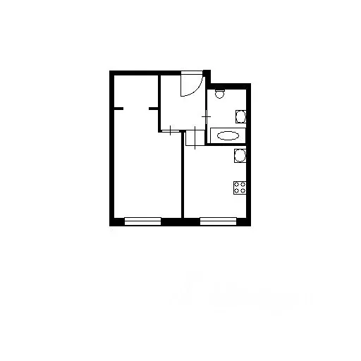 1-к кв. Москва Красноказарменная ул., 14Ак1 (37.0 м) - Фото 2
