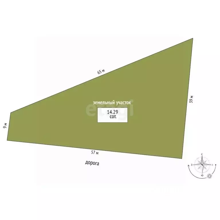 Участок в Тамбовская область, Тамбовский муниципальный округ, с. ... - Фото 2