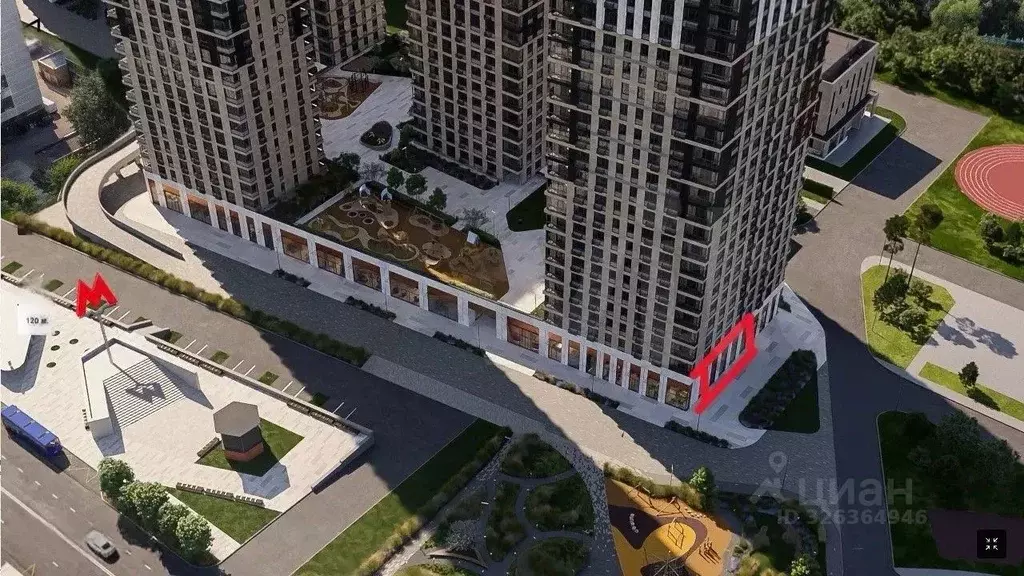 Помещение свободного назначения в Москва Электролитный проезд, 7 (85 ... - Фото 2