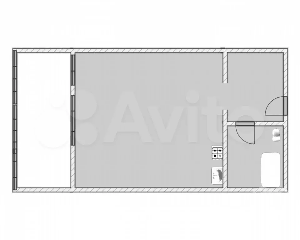 Квартира-студия, 26 м, 9/25 эт. - Фото 0