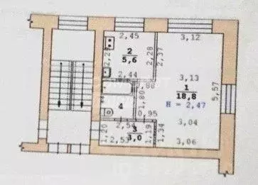 1-к кв. Свердловская область, Екатеринбург ул. 40-летия Комсомола, 14 ... - Фото 2