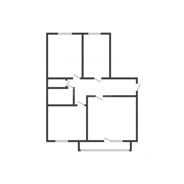 3-к кв. Курская область, Курск Школьная ул., 54А (77.2 м) - Фото 2