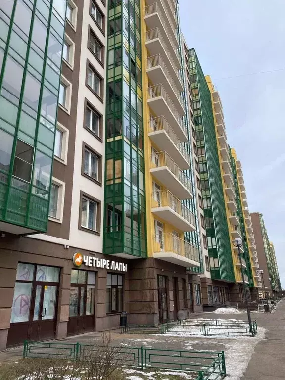 Студия Ленинградская область, Мурино Всеволожский район, бул. ... - Фото 0