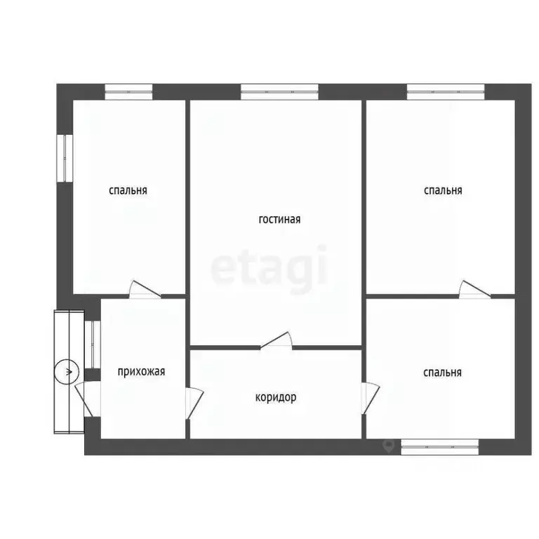 Дом в Крым, Раздольненский район, Славянское с/пос, с. Славянское ул. ... - Фото 2