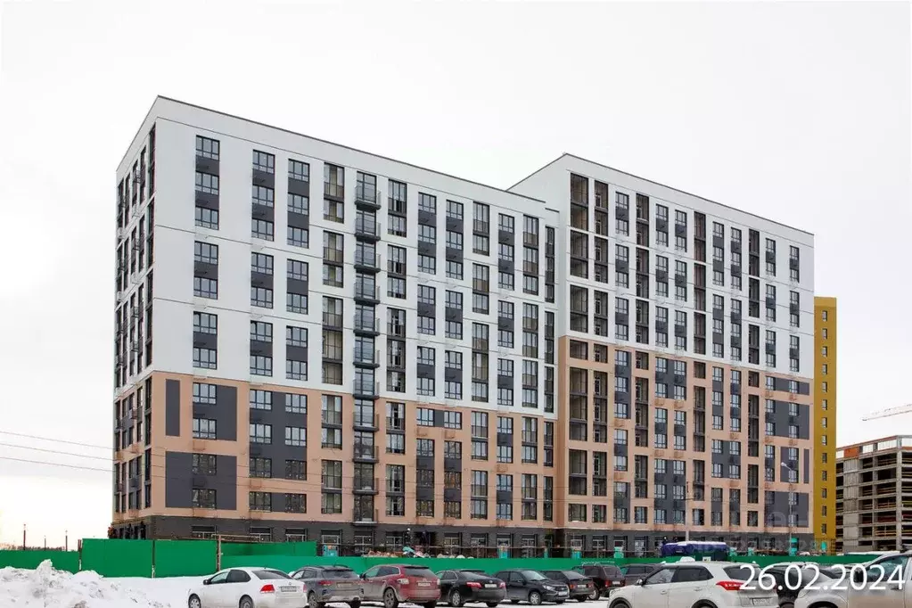 Студия Тюменская область, Тюмень ул. Первооткрывателей, 9 (23.27 м) - Фото 2