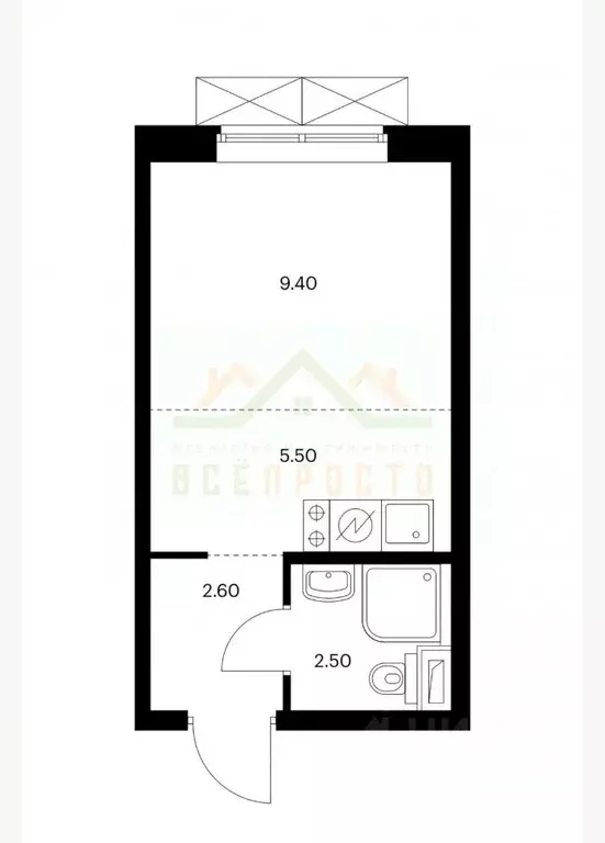 Студия Москва проезд Стройкомбината, 1 (20.0 м) - Фото 2