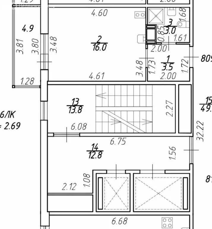 Квартира-студия: Мурино, Ручьёвский проспект, 20 (23.97 м) - Фото 2