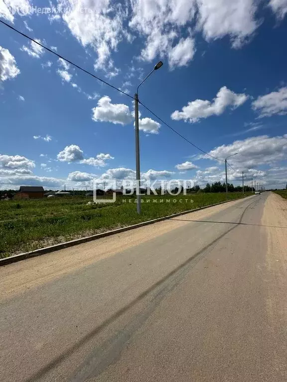 Участок в Кострома, коттеджный посёлок Первый, Парфеньевский проезд ... - Фото 1