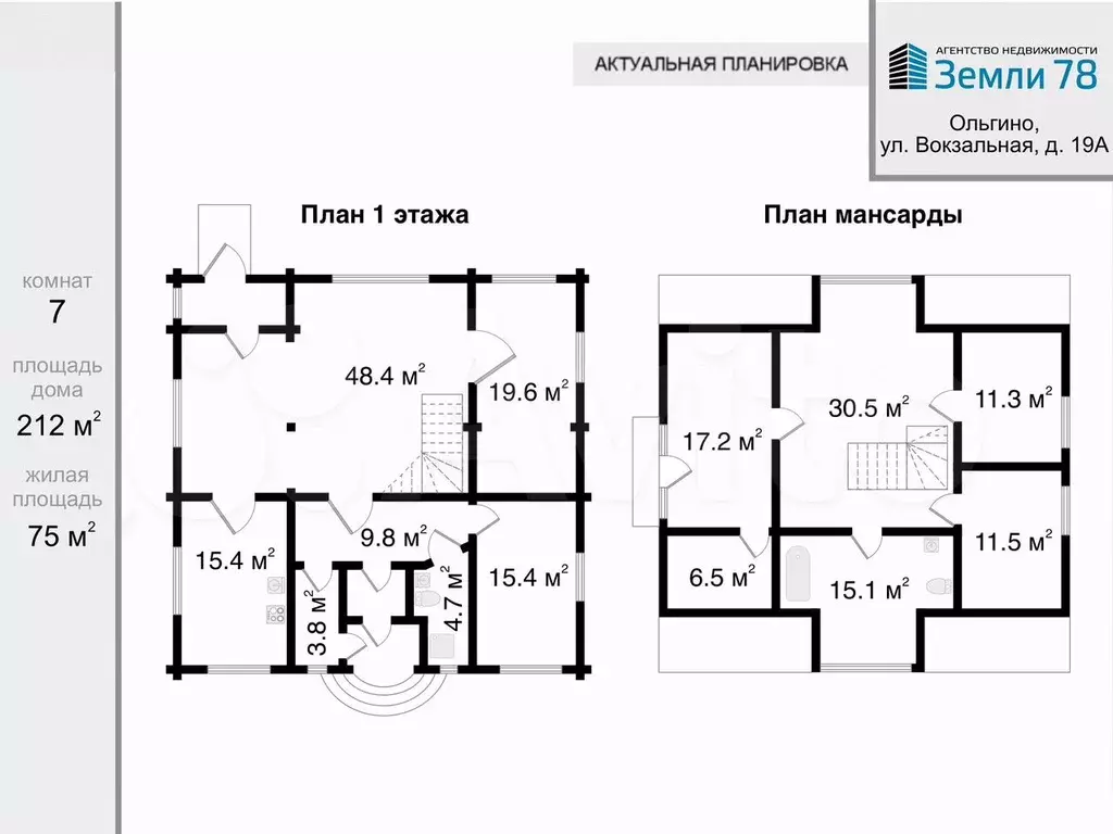 Дом 212 м на участке 11 сот. - Фото 0