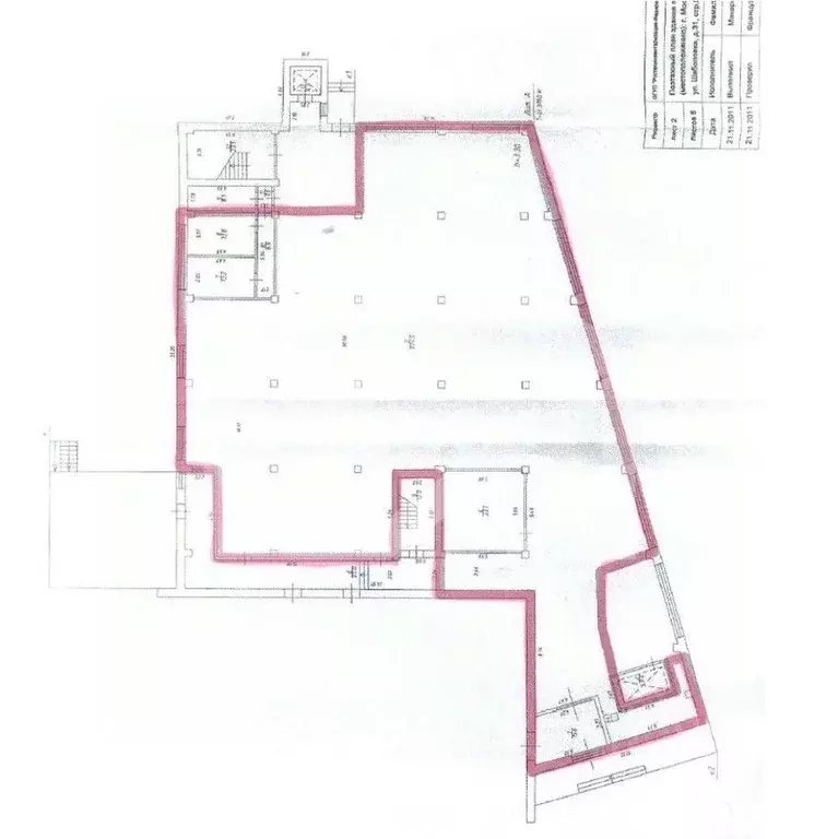 Помещение свободного назначения в Москва ул. Шаболовка, 31С5 (853 м) - Фото 2