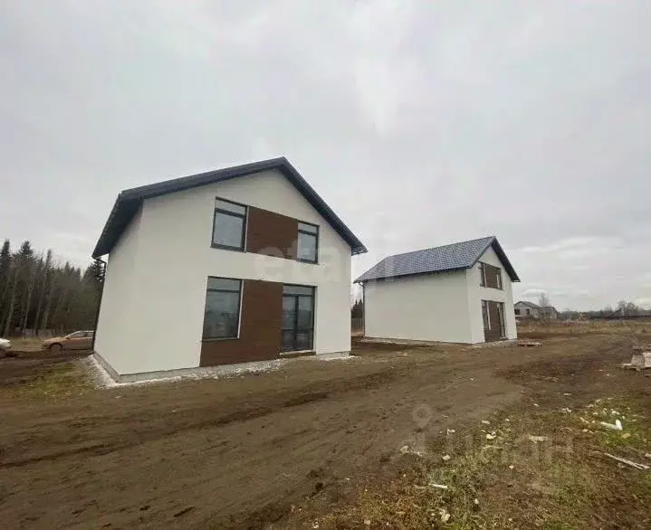 Дом в Пермский край, Пермский муниципальный округ, д. Бахаревка ул. ... - Фото 1