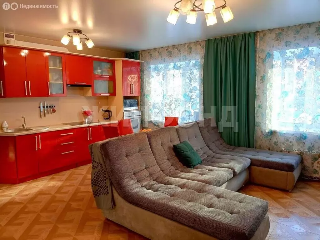 3-комнатная квартира: Новосибирск, Первомайский район, микрорайон ... - Фото 1