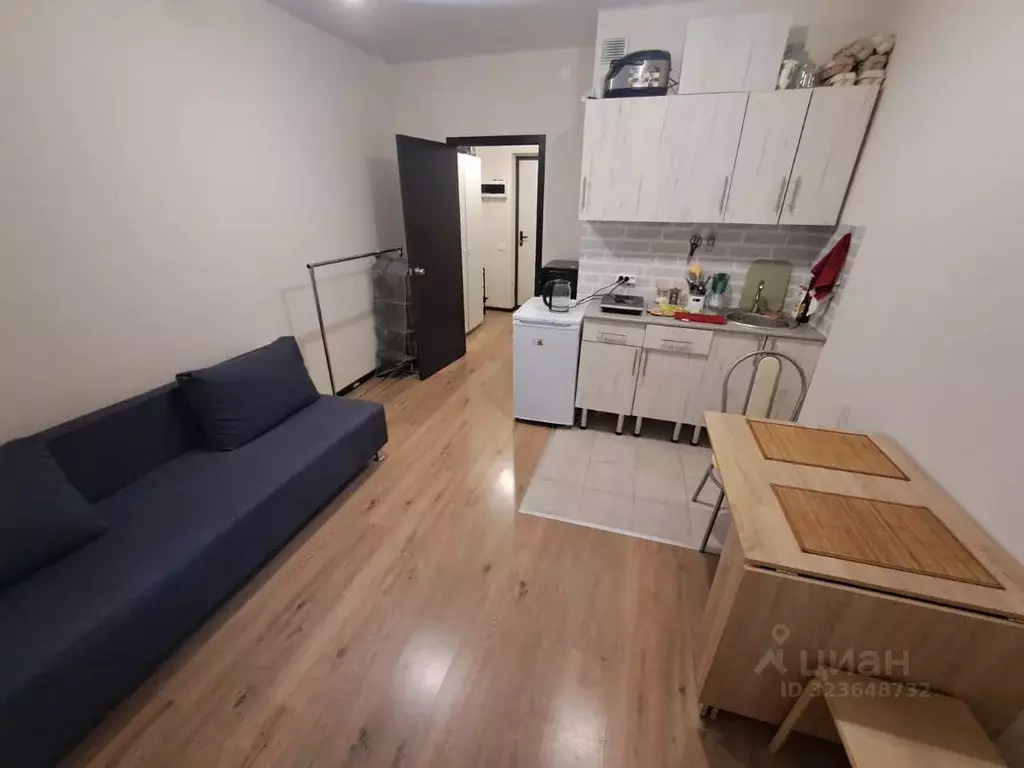 Студия Московская область, Балашиха ул. Безымянная, 16 (19.0 м) - Фото 1