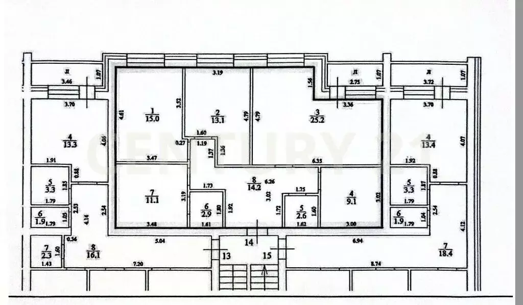 3-комнатная квартира: городской округ Ульяновск, посёлок Ленинский, ... - Фото 1