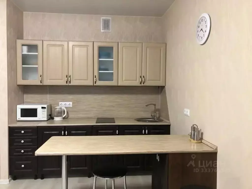Студия Санкт-Петербург ул. Федора Котанова, 3к2 (30.1 м) - Фото 2
