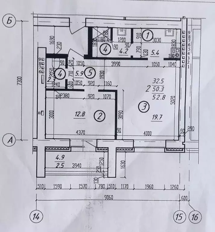 2-к кв. Алтайский край, Новоалтайск ул. Титова, 8 (52.0 м) - Фото 0