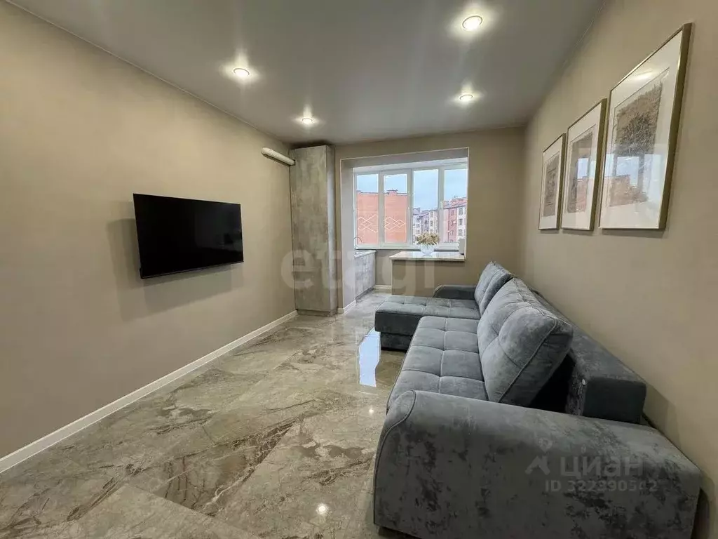 1-к кв. Северная Осетия, Владикавказ ул. Билара Кабалоева, 10Б (50.0 ... - Фото 2