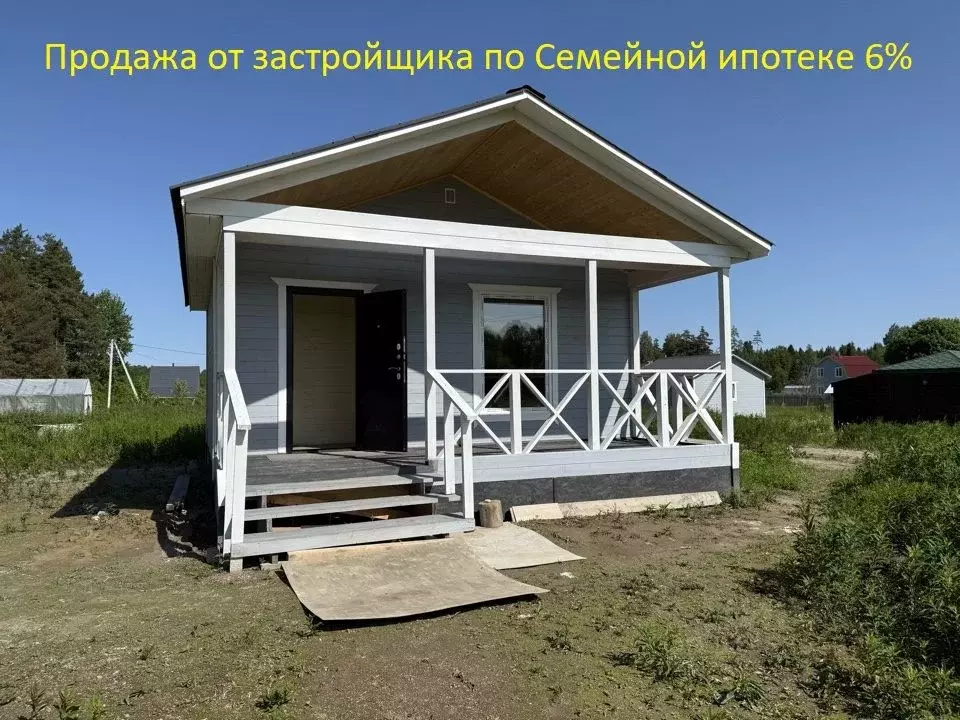Дом в Ленинградская область, Приозерский район, Кузнечнинское ... - Фото 0