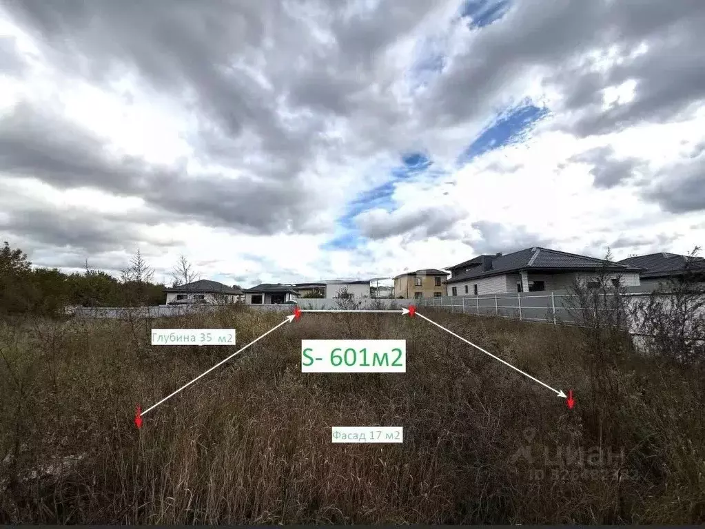 Участок в Краснодарский край, Анапа муниципальный округ, Усатова Балка ... - Фото 1
