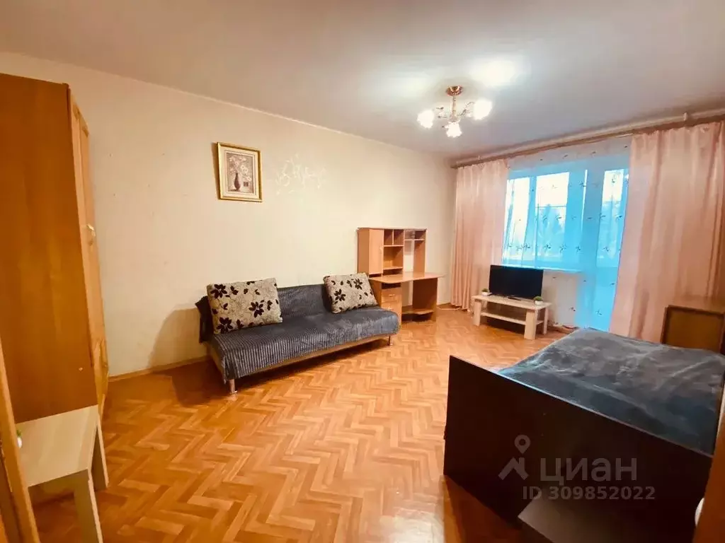 1-к кв. Тамбовская область, Тамбов бул. Энтузиастов, 2Г (40.0 м) - Фото 1