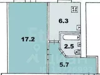 1-к кв. Саратовская область, Энгельс ул. Тельмана, 19 (31.0 м) - Фото 1