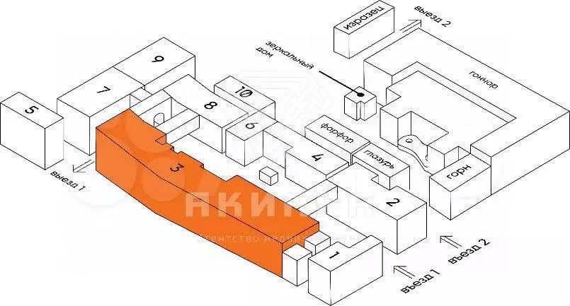 Коворкинг, Офисное 480м - Фото 0