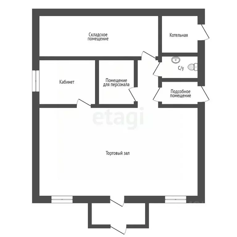 Торговая площадь в Тюменская область, Тюменский муниципальный округ, ... - Фото 2