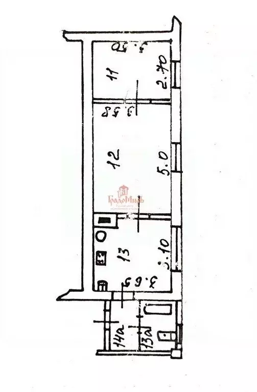 2-к кв. Владимирская область, Александров ул. 6-я Краснорощинская, 3 ... - Фото 1