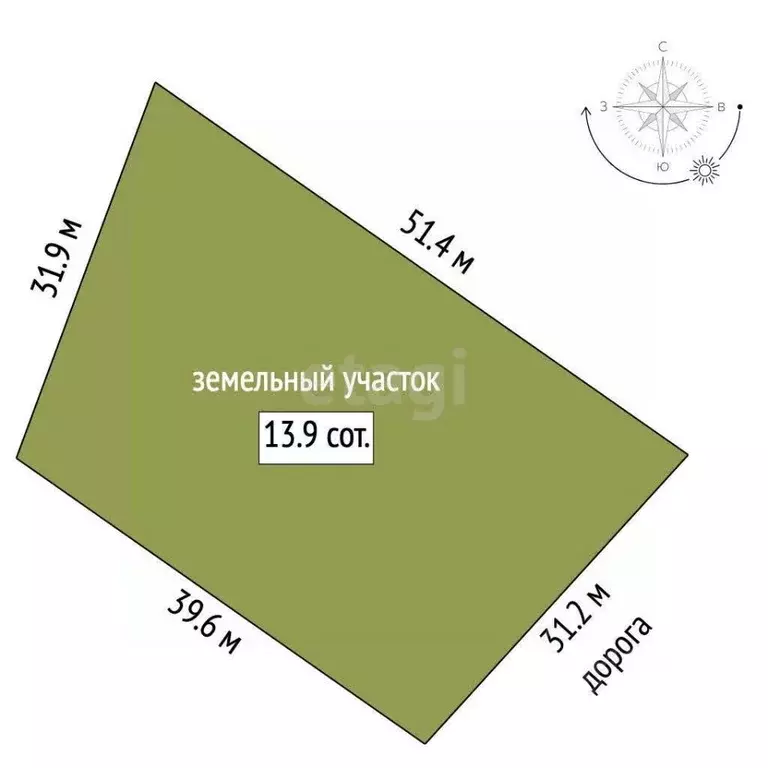 Участок в Крым, Черноморский район, Оленевское с/пос, с. Оленевка пер. ... - Фото 1