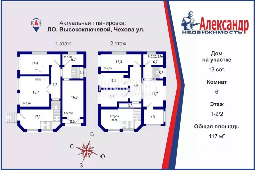 Дом в Ленинградская область, Гатчинский муниципальный округ, пос. ... - Фото 2