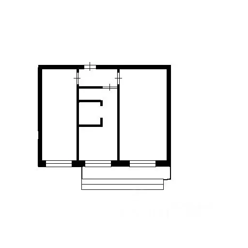 2-к кв. Москва Кунцевская ул., 19К3 (50.0 м) - Фото 1
