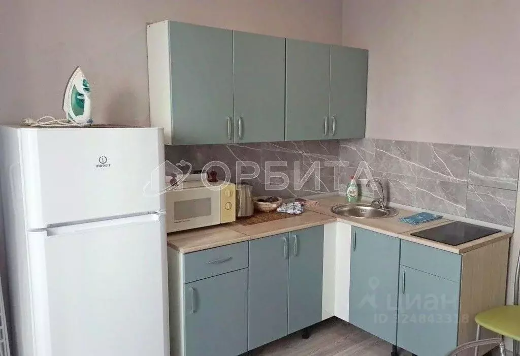 1-к кв. Тюменская область, Тюмень ул. Дмитрия Менделеева, 2к2 (33.6 м) - Фото 1