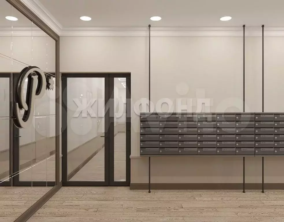 Квартира-студия, 44 м, 2/8 эт. - Фото 1